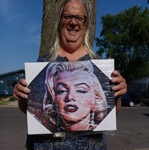 Marilyn Monroe Canvas Print 11x14